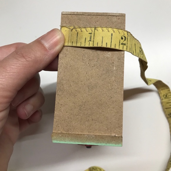 Vintage girls jewelry organizer wood multicolor - Picture 9 of 15